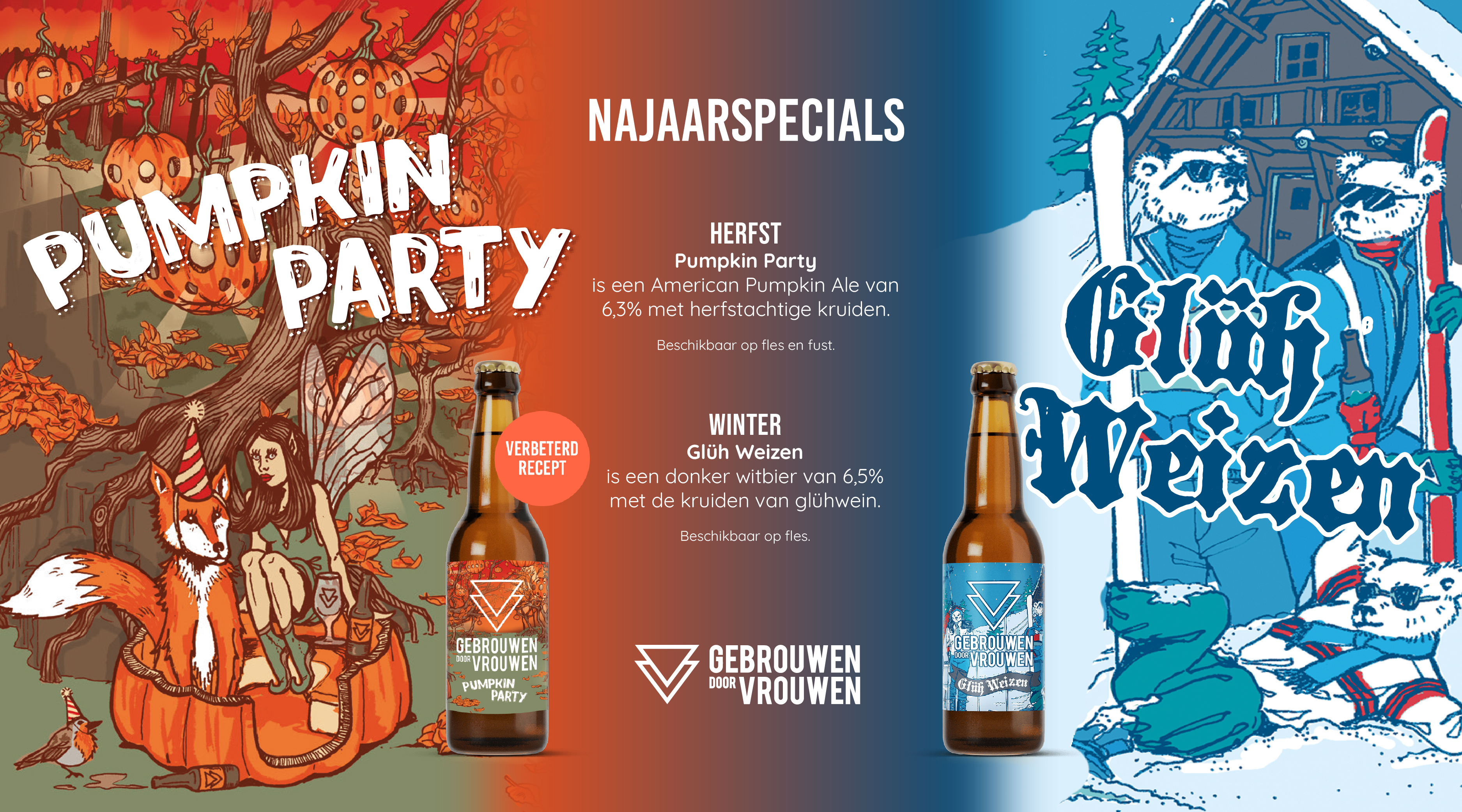 Gebrouwen door vrouwen voor de koude maanden